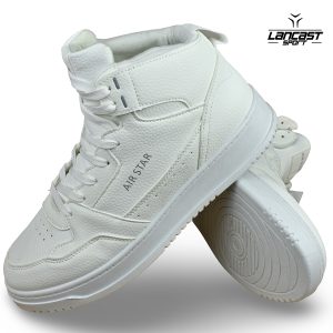 Mat Star 164222 bele poluduboke muske patike, muska obuca, casual patike, muske cipele, zimske patike