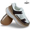 Mat Star 586019 belo-braon zenske patike, casual patike, zenska obuca