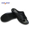 Mat Star Summer crne muske papuce, gumene papuce, letnje papuce