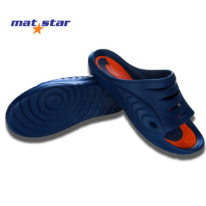Mat Star Summer teget muske papuce, gumene papuce, letnje papuce