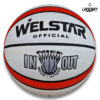 Welstar košarkaška lopta belo-crvena, basketball, lopta za košarku