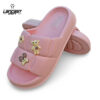 Mat Star 094500 pink zenske papuce, zenska obuca, letnja obuca, zenske papuce, mekane penaste papuce